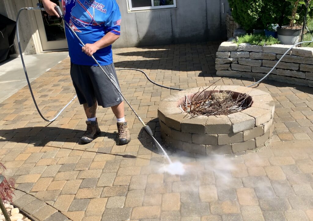 pressure washing vs. power washing